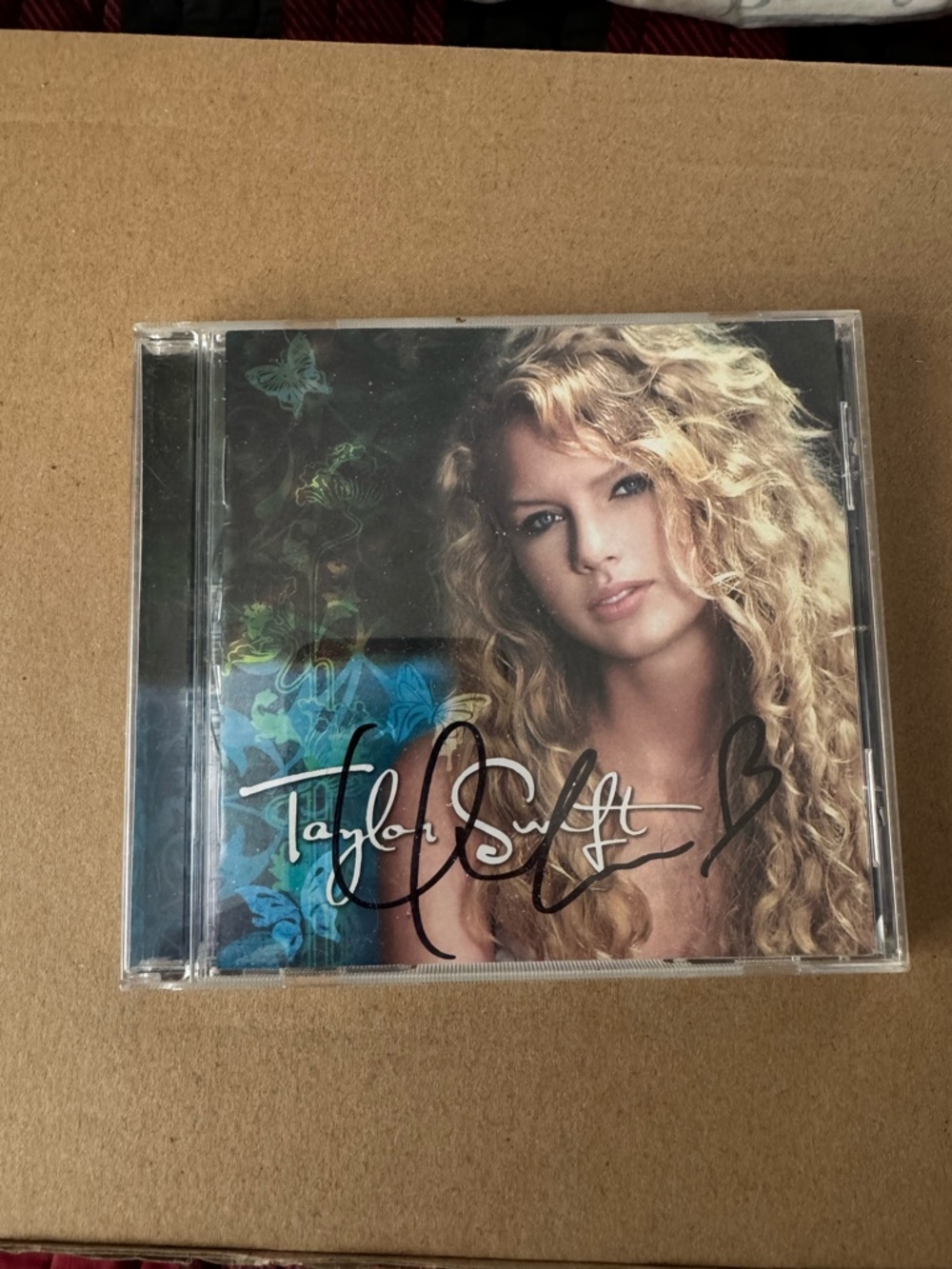 Taylor Swift self title cd signed